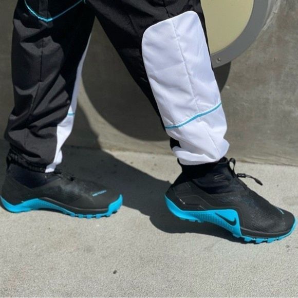Pre-Owned Nike Metcon x SF Black Light Current Blue Men Size 10 BQ3123-040